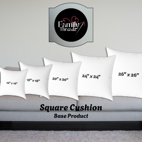 Square Poly Canvas Cushion